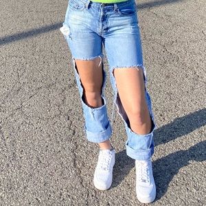 Vintage Distressed Jeans